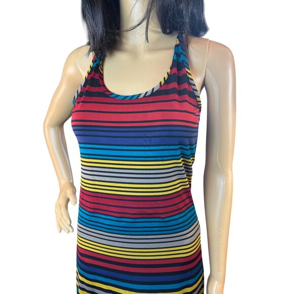 (5 for $25) mi manchi multi color Racerback Maxi Dress Size Small‎ - Picture 5 of 6